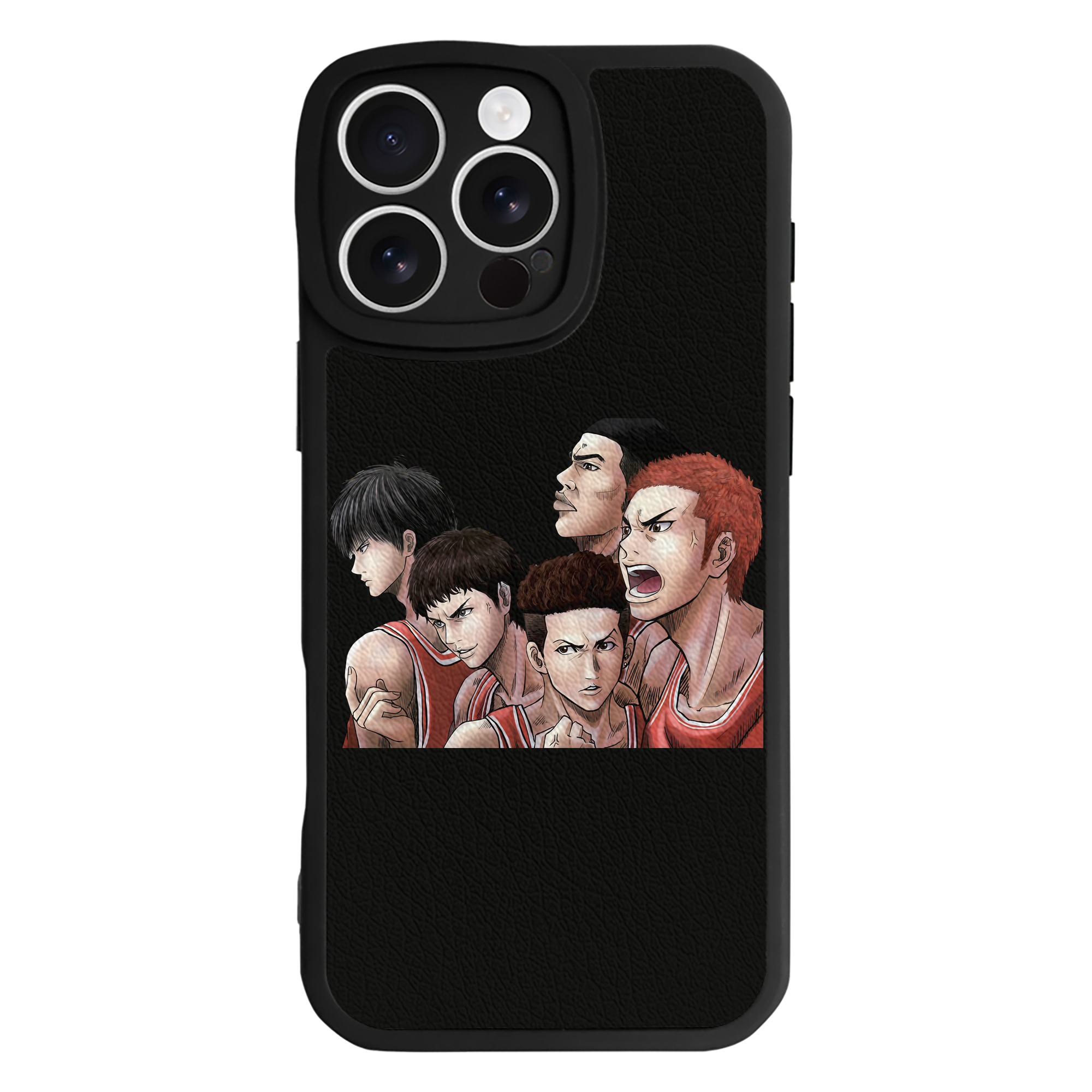 （画像用） SLAM DUNK／スラムダンク 【iPhone 16シリーズ対応】シリコンスマホケース（レザー調） 材質：シリコン